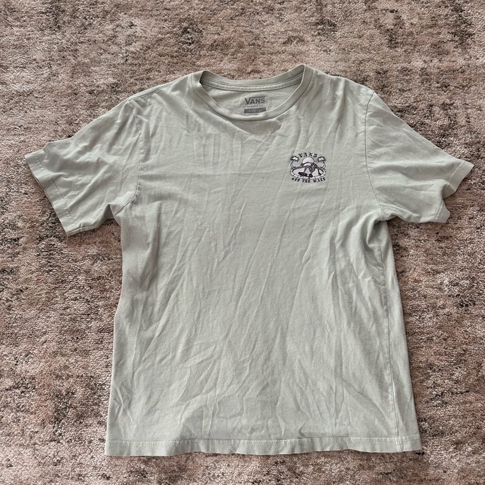 Youth Vans Mint Green Short Sleeve Tee